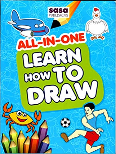 All-In-One Learn How To Draw (Paperback) - FirstToyz® - firsttoyz.com - FirstToyz® - Indian toys