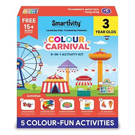 Smartivity Colour Carnival Activity Kit - FirstToyz® Indian online toys store