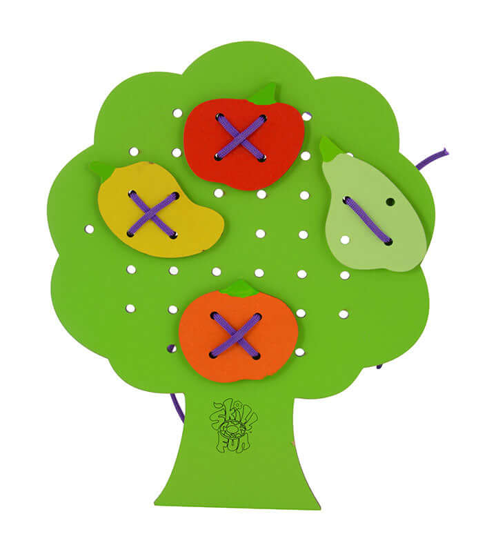 Sewing Tree With Fruits - Firsttoyz - firsttoyz.com - Firsttoyz - Indian toys