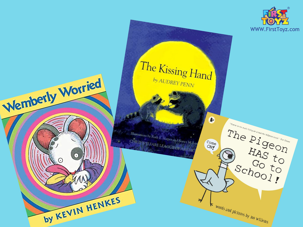 3 Books to overcome school going anxiety in kids