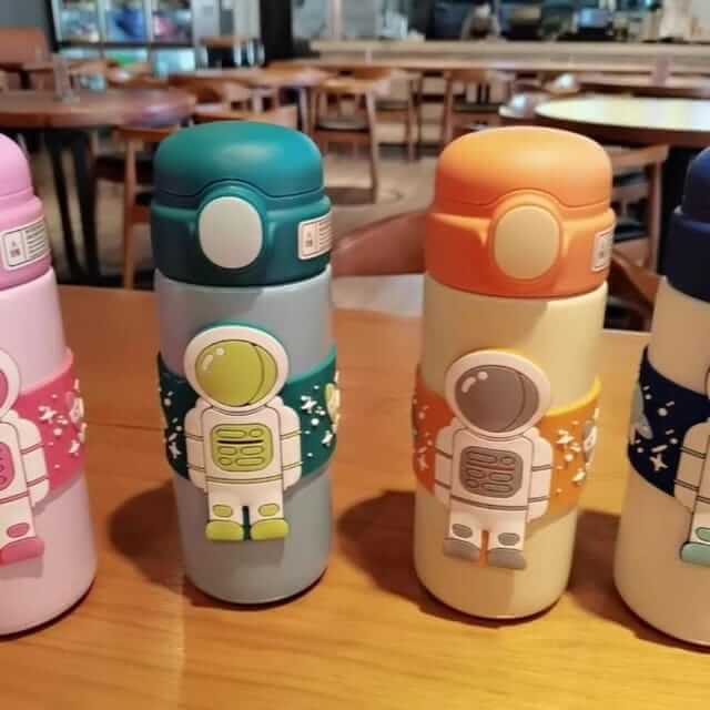 Astronaut Theme Double Walled Vacuum Insulated Stainless Steel Water BottleFirstToyz®