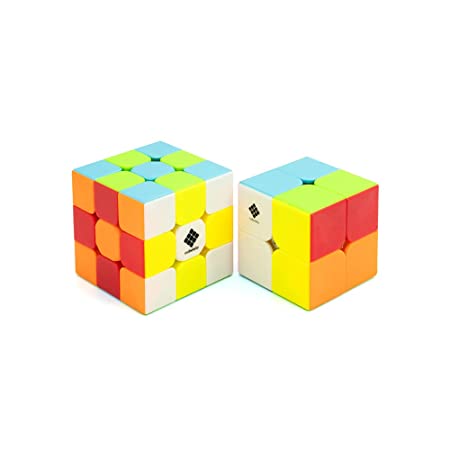 Cubelelo Drift 2x2 & 3x3 Combo Sticker less Magic Speed Cube - FirstToyz® - firsttoyz.com - FirstToyz® - Indian toys