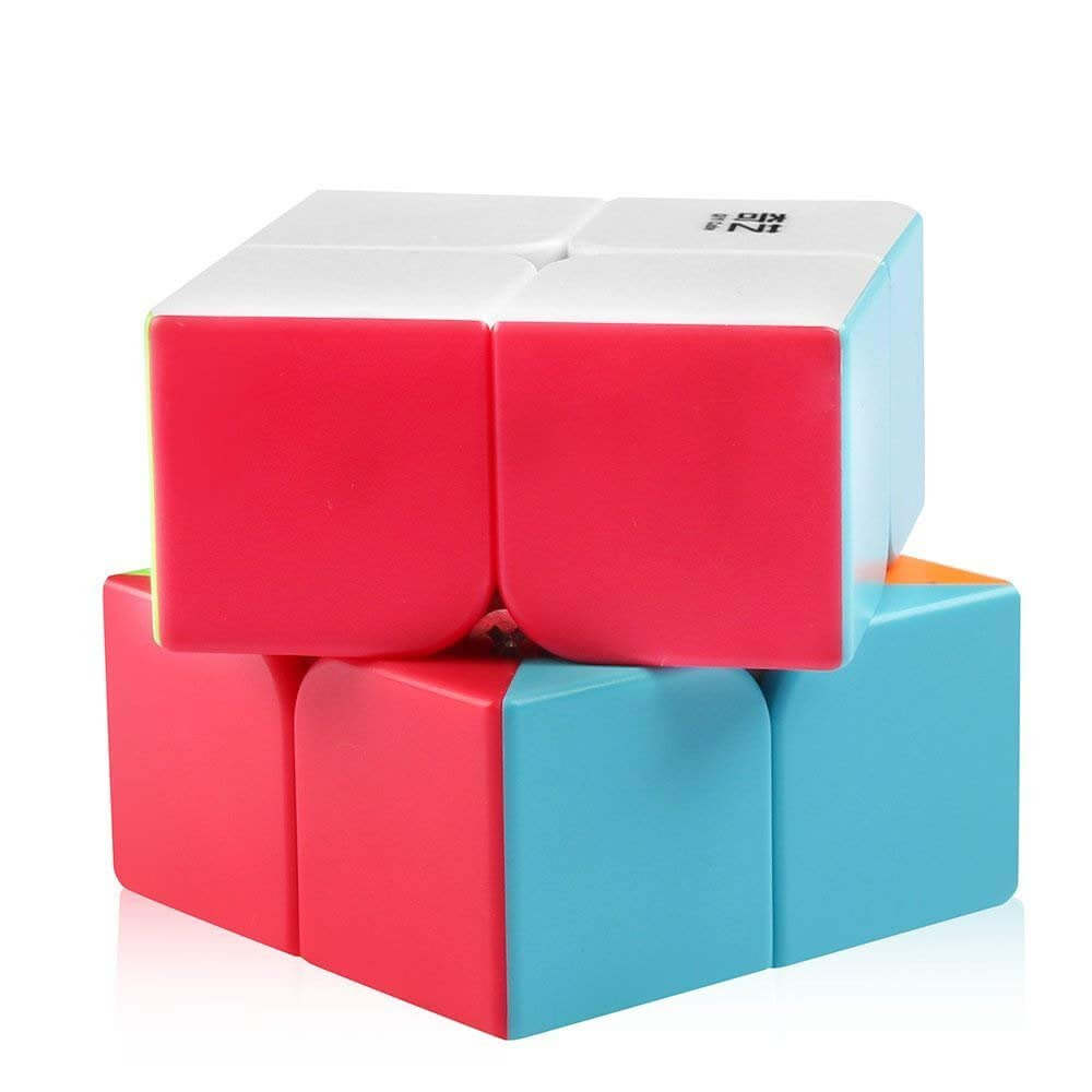 QiYi QiDi S 2x2 Stickerless Puzzle Speed Cube - FirstToyz™ - firsttoyz.com - FirstToyz™ - Indian toys