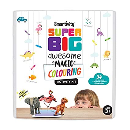 Smartivity Super Big Awesome Magic Colouring Kit FirstToyz® - Indian online toys store