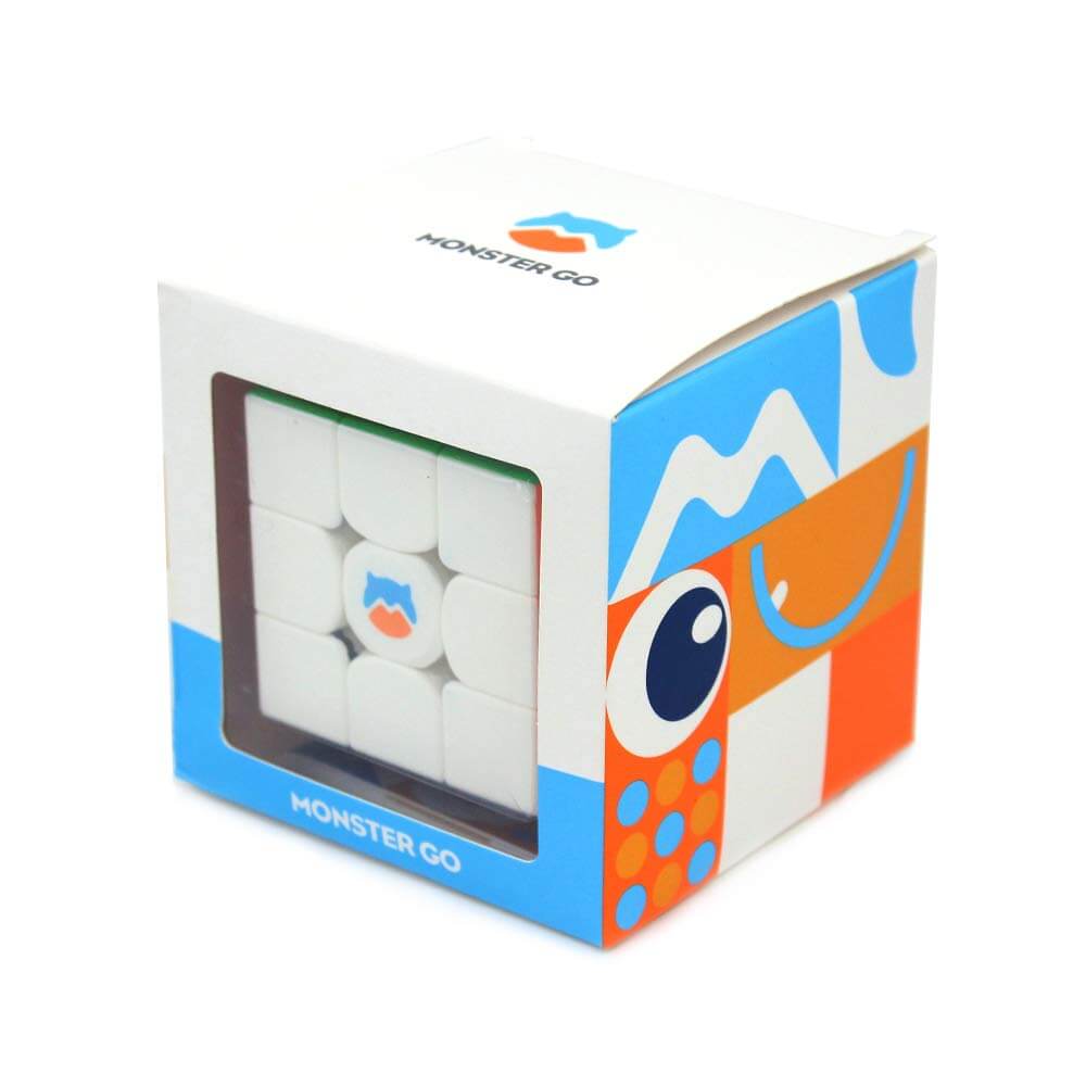 GAN Monster Go 3x3 stickerless Cube Magic Puzzle speedCube 3x3x3 Puzzle Toy - Firsttoyz™ - firsttoyz.com - Firsttoyz™ - Indian toys