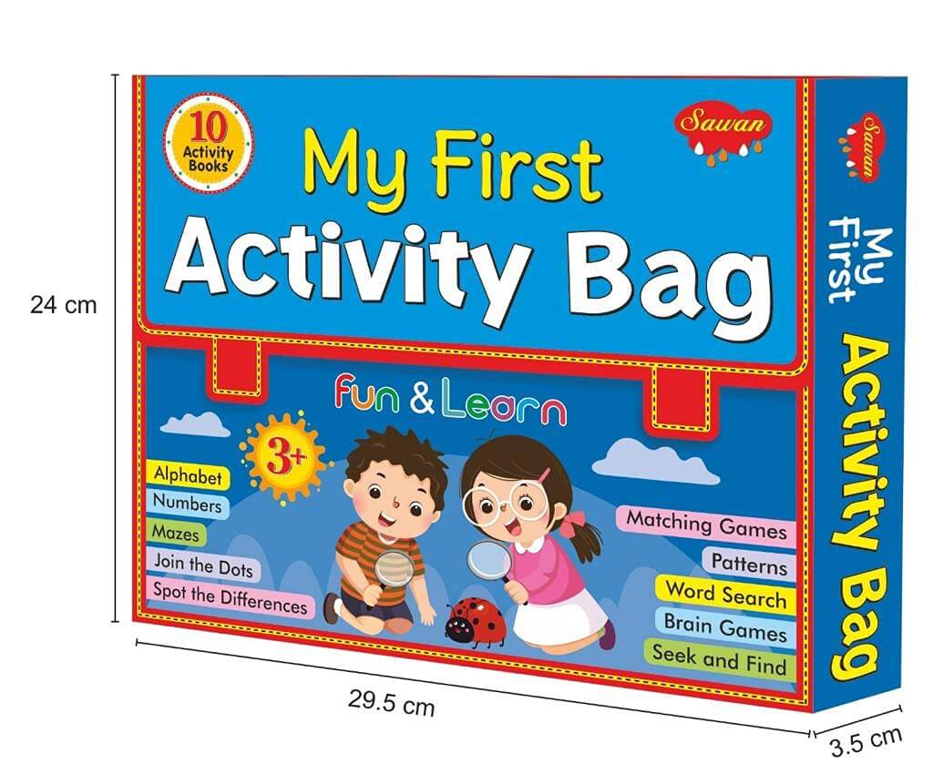 My First Activity Bag FirstToyz® - Indian online toys store