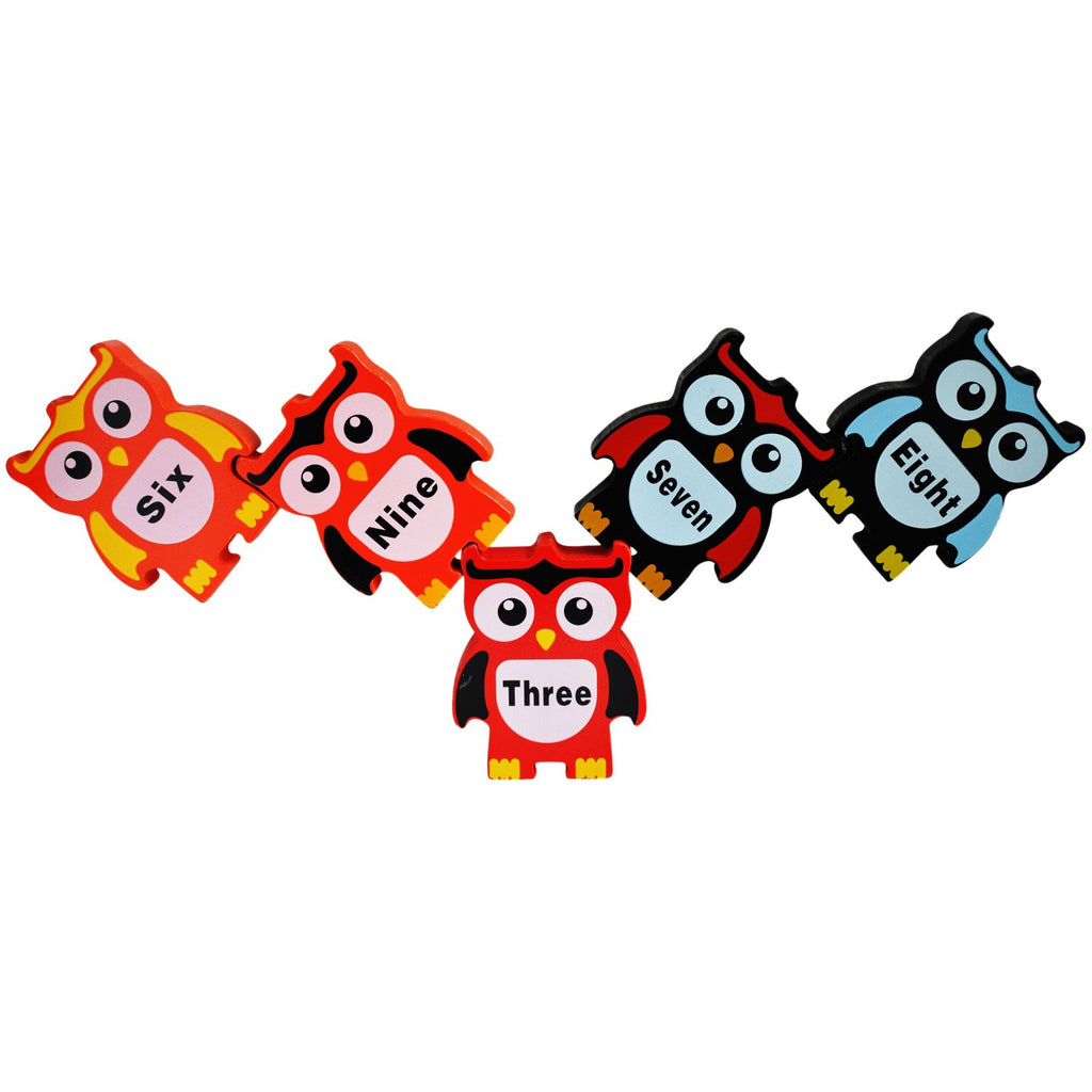 Wooden Owl Balance Stacking for Kids, Educational Toy - FirstToyz® - firsttoyz.com - FirstToyz® - Indian toys