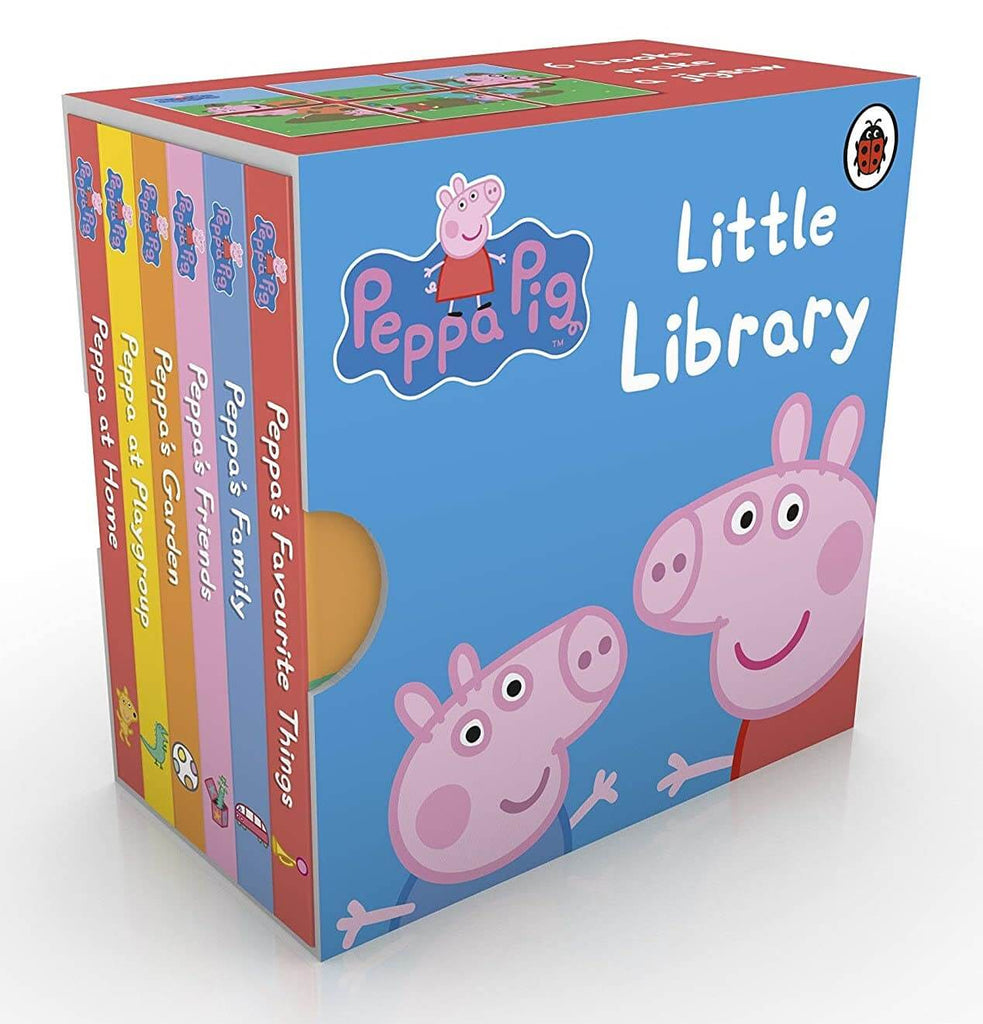 Peppa Pig Litttle Library Board Book - FirstToyz™ - firsttoyz.com - FirstToyz™ - Indian toys