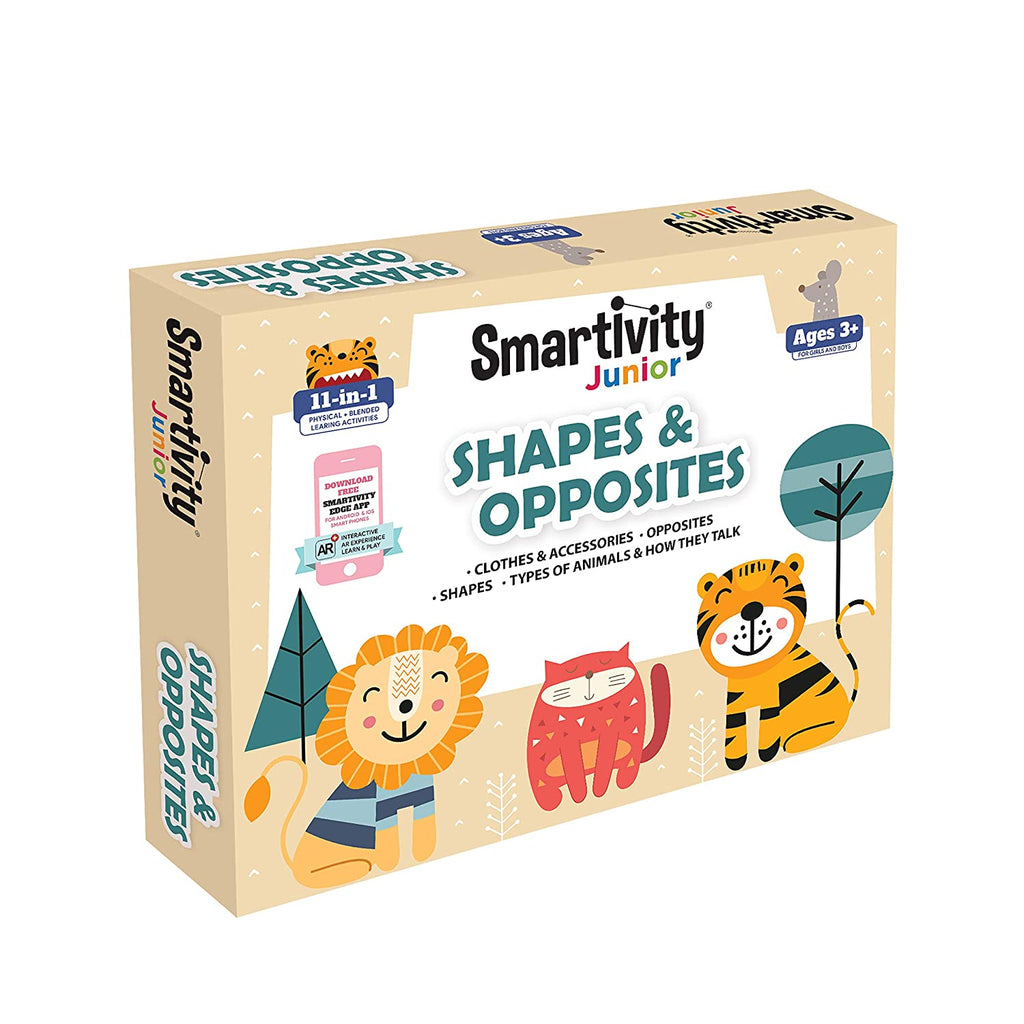 Smartivity Junior Shapes & Opposites - FirstToyz® - firsttoyz.com - FirstToyz® - Indian toys
