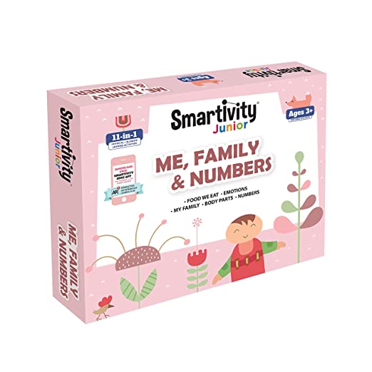 Smartivity Junior Me, Family & Numbers - FirstToyz® - firsttoyz.com - FirstToyz® - Indian toys