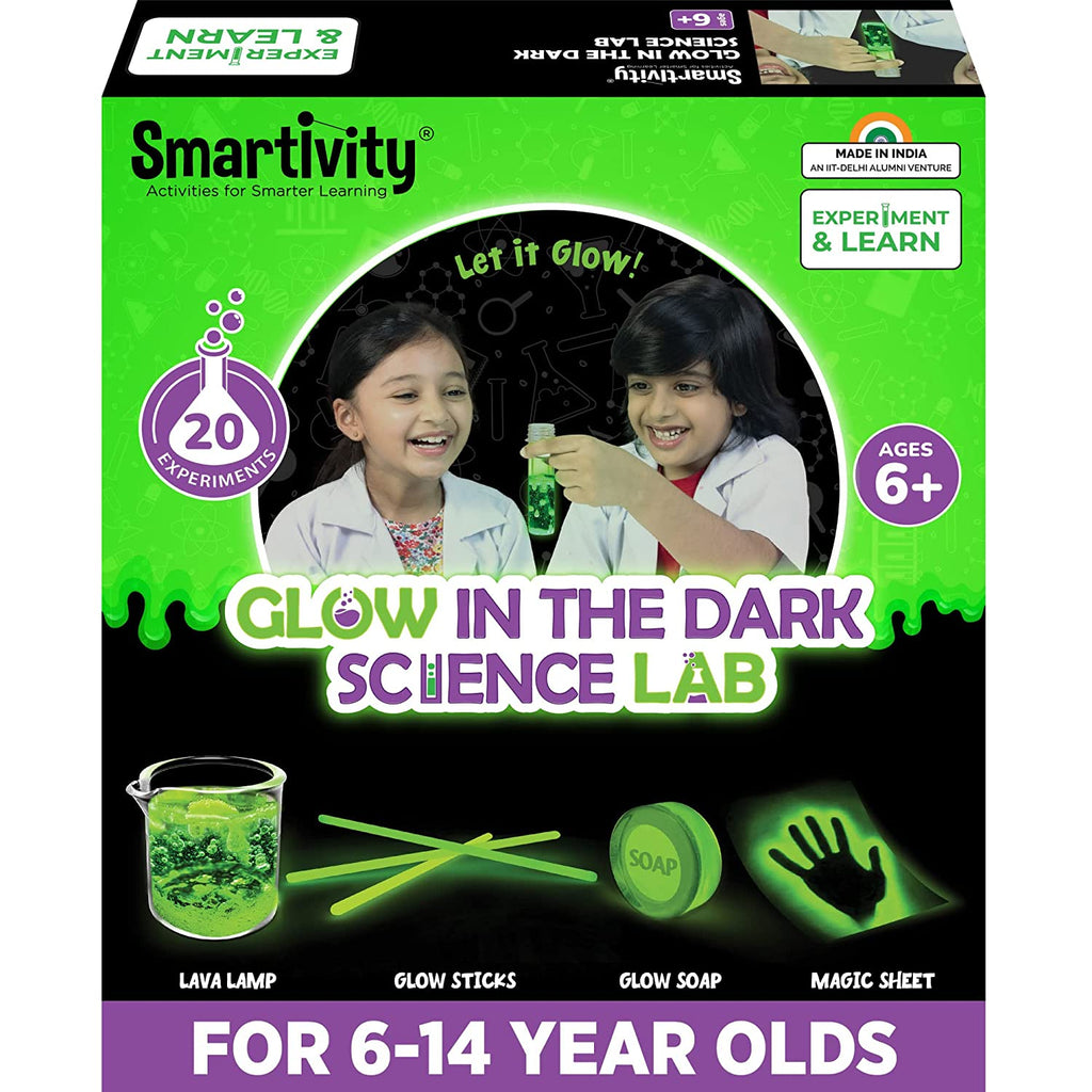 Smartivity Glow Magic Science Experiment Kit FirstToyz® - Indian online toys store