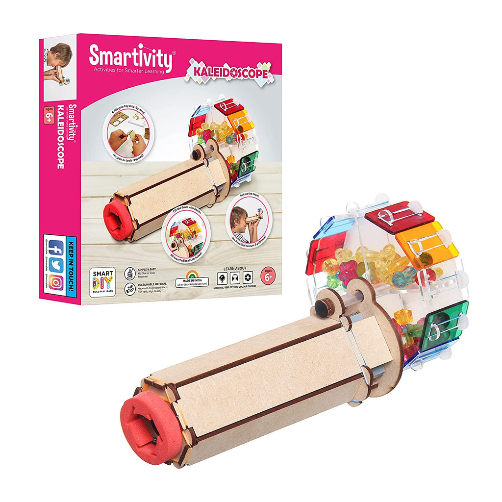 Smartivity Fantastic Optics Kaleidoscope STEM Educational - FirstToyz™ - firsttoyz.com - FirstToyz™ - Indian toys