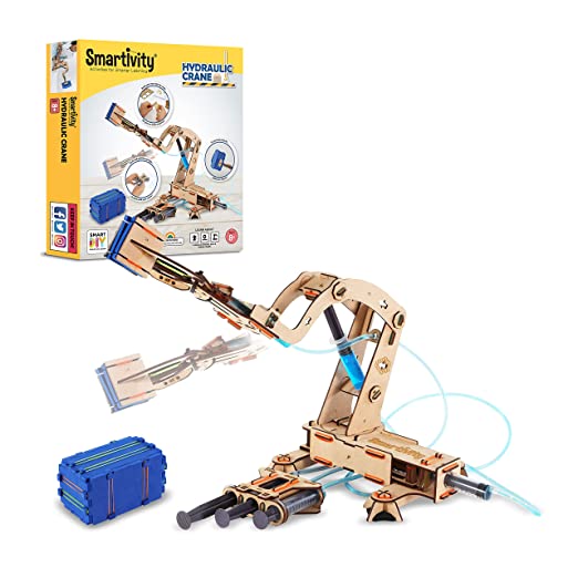 Smartivity Hydraulic Crane - FirstToyz® - firsttoyz.com - FirstToyz® - Indian toys