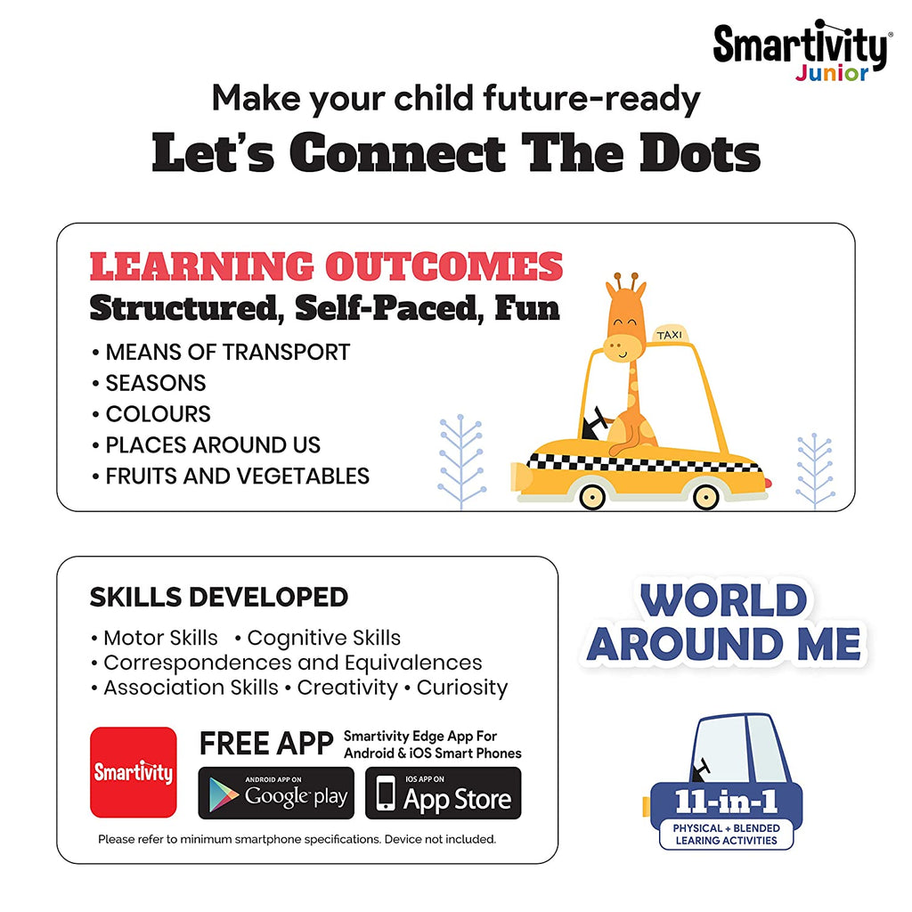 Smartivity Junior World Around Me - FirstToyz® - firsttoyz.com - FirstToyz® - Indian toys