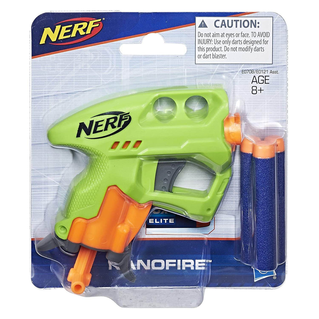 Nerf NanoFire Blaster, Single-Shot Blaster with Dart Storage - FirstToyz™ - firsttoyz.com - FirstToyz™ - Indian toys