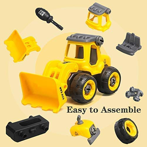 TEC TAVAKKAL Pull Back Construction Vehicles Set - FirstToyz™ - firsttoyz.com - FirstToyz™ - Indian toys