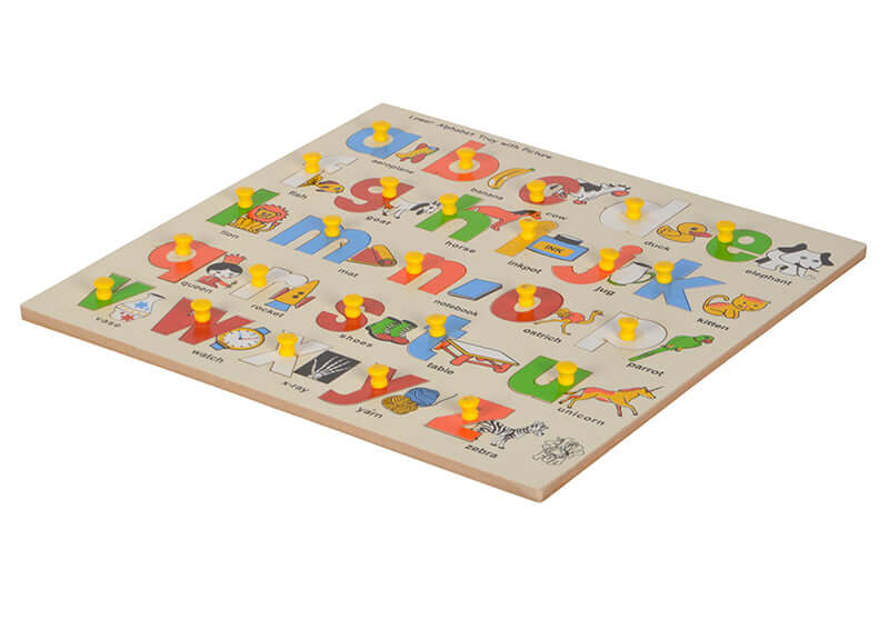 Lower Alphabet Tray with Picture - Firsttoyz™ - firsttoyz.com - Firsttoyz™ - Indian toys