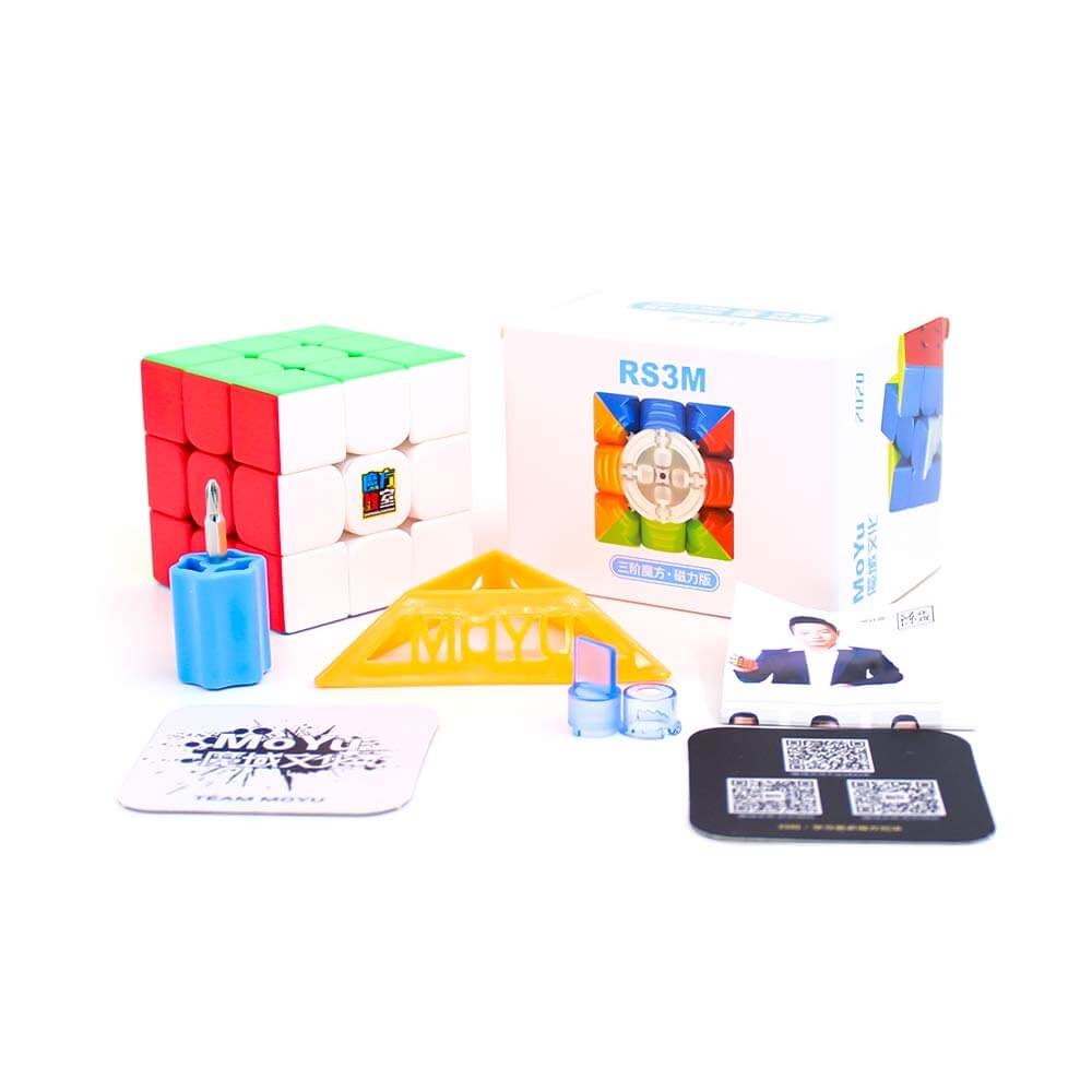 MoYu RS3M 2020 3x3 Magnetic Speedcube Magic Cube Puzzle Toy - Firsttoyz™ - firsttoyz.com - Firsttoyz™ - Indian toys