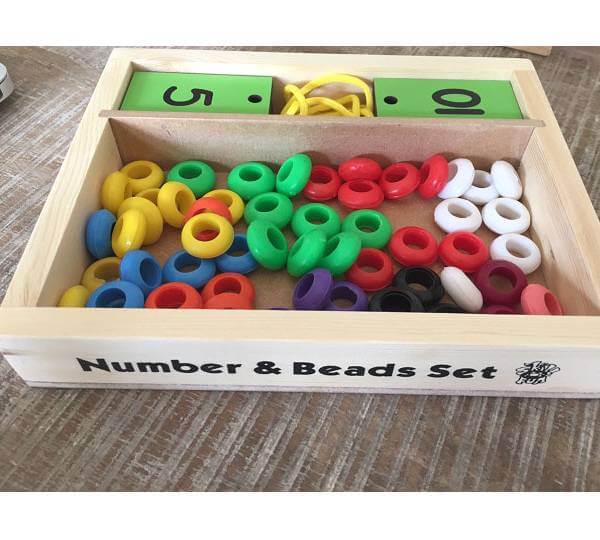 Numbers & Beads Set - Firsttoyz - firsttoyz.com - Firsttoyz - Indian toys