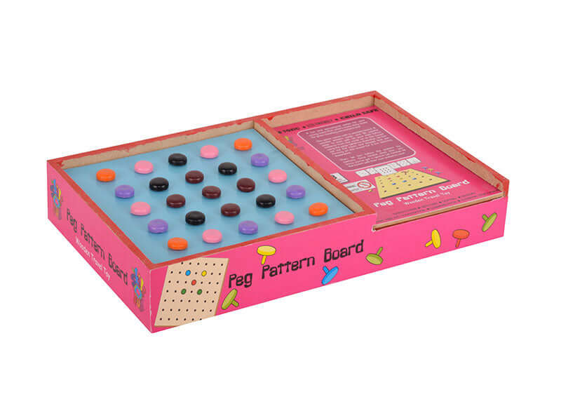 Peg Pattern Board - Firsttoyz - firsttoyz.com - Firsttoyz - Indian toys
