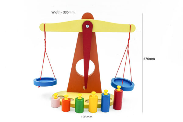 Wooden Beam Balance - FirstToyz® - firsttoyz.com - FirstToyz® - Indian toys