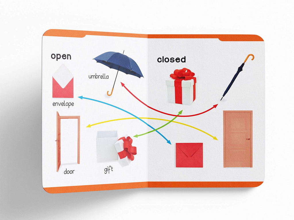My First Padded Book of Opposites: Early Learning Padded Board Books for Children - FirstToyz™ - firsttoyz.com - FirstToyz™ - Indian toys